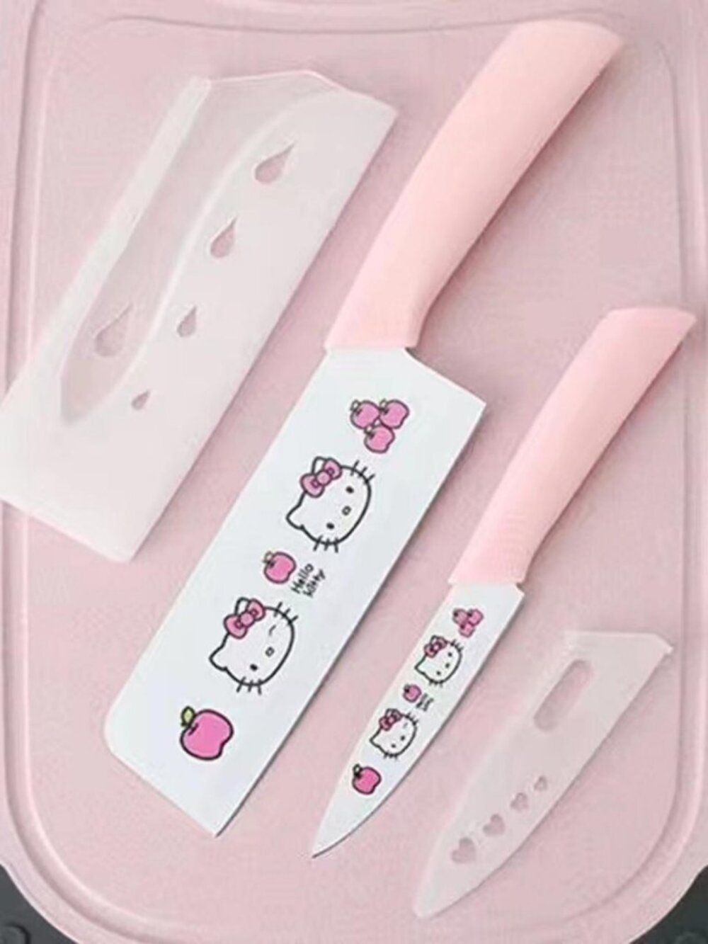 Hello kitty chef knife & fruit knife set
